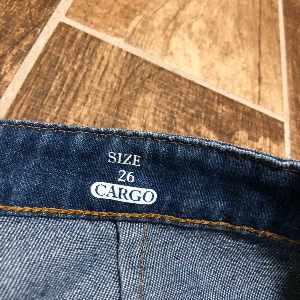 ROBERT RODRIGUEZ Crop Drop Crotch Cargo JEANS 26 Cropped Rustic - Picture 8 of 12